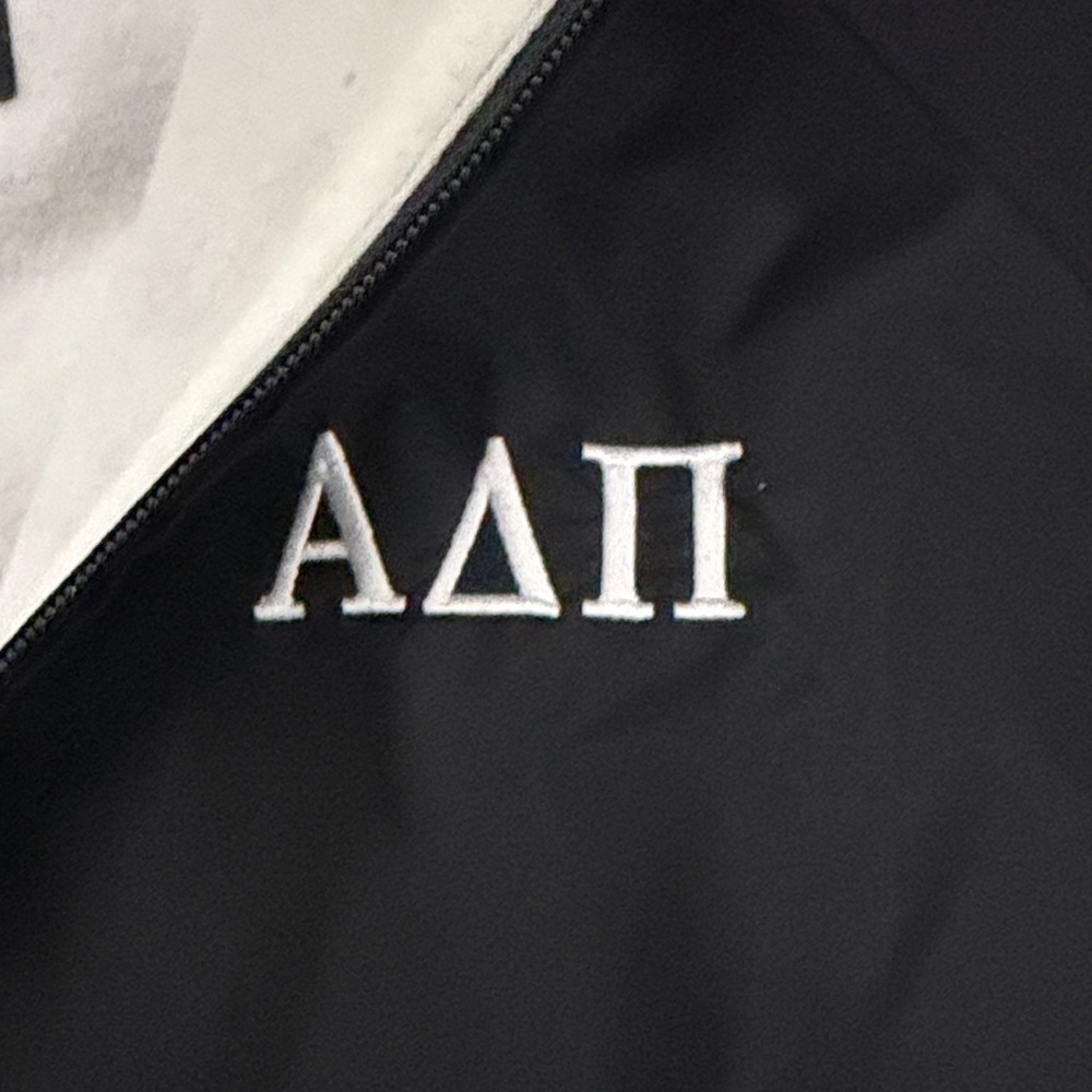 Charles River Apparel Black/White Jacket ADPi - Picture 3 of 6